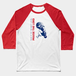 Next Level Praise the Lord Baseball T-Shirt